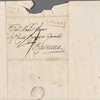 Autograph letter signed to Ruggiero Gamba, 11 August 1820