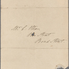 Autograph letter signed to Charles Ollier, 4 September 1820