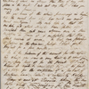 Autograph letter signed to Amelia Curran, 17 September 1820