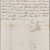 Autograph letter signed to Antonio Lega Zambelli, 23 September 1820
