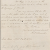 Autograph letter signed to English, English & Becks, 24 September 1820