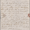 Autograph letter signed to R. B. Hoppner, 28 October 1820