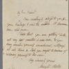 Autograph letter to [ ], ? 29 October 1820 - November 1821