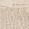 Autograph letter signed to Claire Clairmont, 29 October 1820