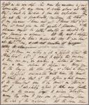 Autograph letter signed to Claire Clairmont, 29 October 1820