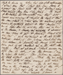 Autograph letter signed to Claire Clairmont, 29 October 1820