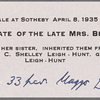 Autograph letter signed to P. B. Shelley, 3 November 1820