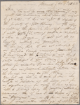 Autograph letter signed to J. A. Galignani, 5 November 1820