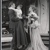 Philip Cusack, Leigh Taylor-Young and Nancy Marchand in the stage production 3 Bags Full