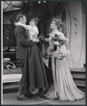 Philip Cusack, Leigh Taylor-Young and Nancy Marchand in the stage production 3 Bags Full