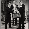 Paul Ford [left], Joe Ponazecki [right] and unidentified in the stage production 3 Bags Full