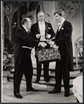 Paul Ford [left], Joe Ponazecki [right] and unidentified in the stage production 3 Bags Full