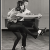 Lesley Ann Warren and Anthony Teague in rehearsal for the stage production 110 in the Shade