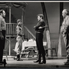 Scooter Teague, Robert Horton, Will Geer and unidentified actor in the stage production 110 in the Shade