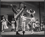 Anthony Teague, Lesley Ann Warren and ensemble in the stage production 110 in the Shade