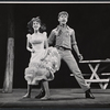 Lesley Ann Warren and Scooter Teague in the stage production 110 in the Shade