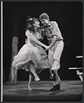 Lesley Ann Warren and Scooter Teague in the stage production 110 in the Shade