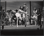 Lesley Ann Warren, Scooter Teague and ensemble in the stage production 110 in the Shade