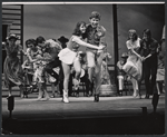 Lesley Ann Warren, Anthony Teague and ensemble in the stage production 110 in the Shade