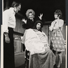 Larry Blyden, Geraldine Page, Richard Kiley and Carole Shelley in the stage production Absurd Person Singular