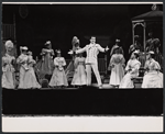 Bruce Yarnell and cast in the stage production Annie Get Your Gun