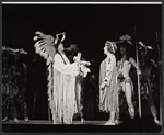 Harry Bellaver and Ethel Merman in the stage production Annie Get Your Gun