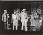 Rufus Smith, Jerry Orbach, Bruce Yarnell, and Ethel Merman in the stage production Annie Get Your Gun