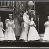 Bruce Yarnell and cast in the stage production Annie Get Your Gun