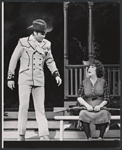 Bruce Yarnell and Ethel Merman in the stage production Annie Get Your Gun