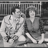 Bruce Yarnell and Ethel Merman in the stage production Annie Get Your Gun