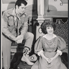 Bruce Yarnell and Ethel Merman in the stage production Annie Get Your Gun