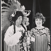 Harry Bellaver and Ethel Merman in the stage production Annie Get Your Gun