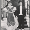 Ethel Merman and Harry Bellaver in the stage production Annie Get Your Gun