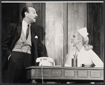 Betsy Palmer and unidentified in the stage production Cactus Flower