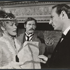 Glenn Close, Timothy Landfield and Paxton Whitehead in the stage production Crucifer of Blood