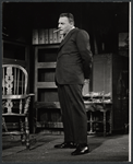 Robert Burr in the stage production Dinner at Eight.