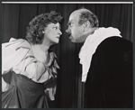 Ann Thomas and Howard Da Silva in the stage production Dr. Willy Nilly