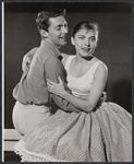 Kenneth Nelson and Rita Gardner in the 1960 stage production The Fantasticks