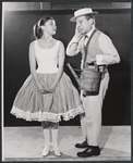 Rita Gardner and Hugh Thomas in the 1960 stage production The Fantasticks