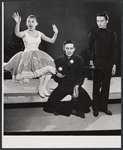 Rita Gardner, Jerry Orbach and Richard Stauffer in the 1960 stage production The Fantasticks