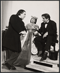Martin Gabel, Nancy Kelly and Richard Boone in the stage production The Rivalry