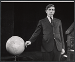 Peter Cook in the stage production Beyond the Fringe