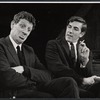 Jonathan Miller and Peter Cook in the stage production Beyond the Fringe