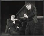 Alan Bennett and Jonathan Miller in the stage production Beyond the Fringe