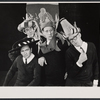 Dudley Moore, Peter Cook, Jonathan Miller and Alan Bennett in the stage production Beyond the Fringe