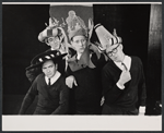 Dudley Moore, Peter Cook, Jonathan Miller and Alan Bennett in the stage production Beyond the Fringe