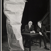 Alan Bennett and Jonathan Miller in the stage production Beyond the Fringe
