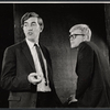 Peter Cook and Alan Bennett in the stage production Beyond the Fringe