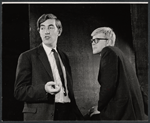 Peter Cook and Alan Bennett in the stage production Beyond the Fringe