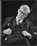 Alan Bennett in the stage production Beyond the Fringe